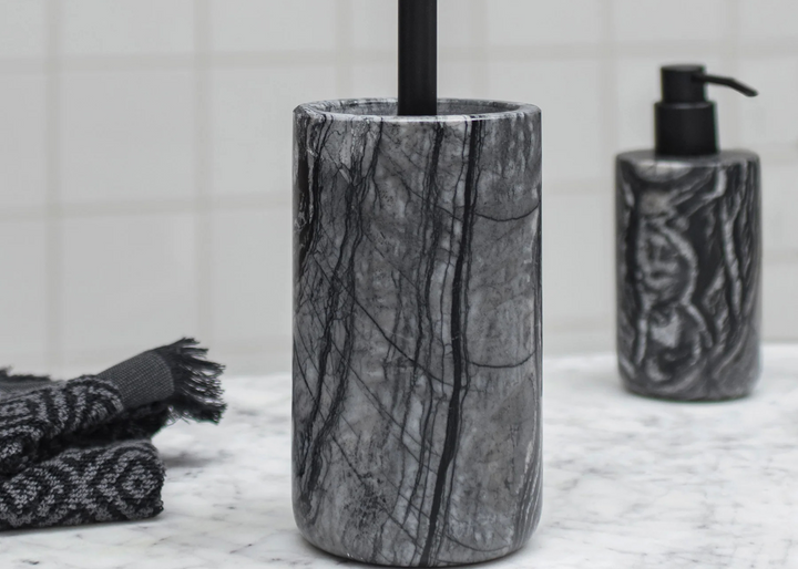 Mette Ditmer "Marble" Bathroom Accessories in Black