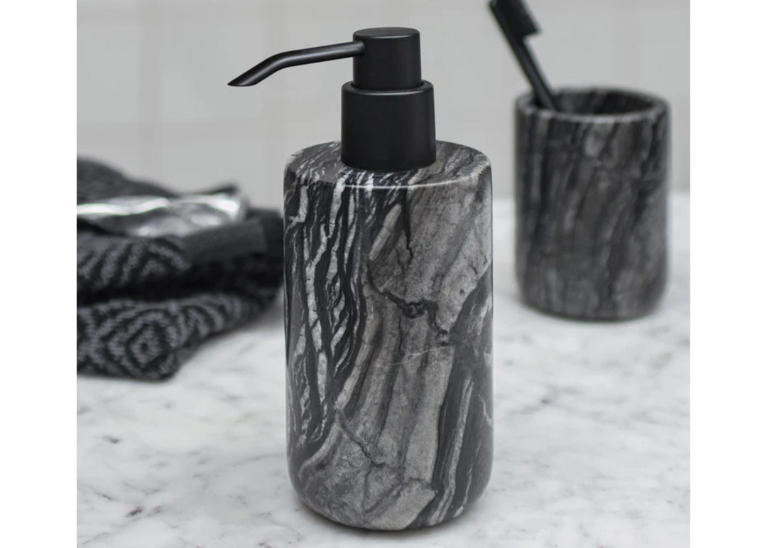 Mette Ditmer "Marble" Bathroom Accessories in Black
