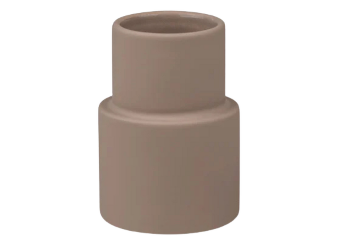 Mette Ditmer "Shades Ceramics" Bathroom Accessories in Nougat