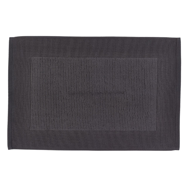 Jasper Conran "Cotton Bath Mat" in Charcoal