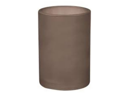 Mette Ditmer "Modest Glass" Bathroom Accessories in Walnut