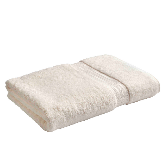 Christy "Renaissance" Egyptian Cotton Bath Towels Collection in Parchment (Cream)