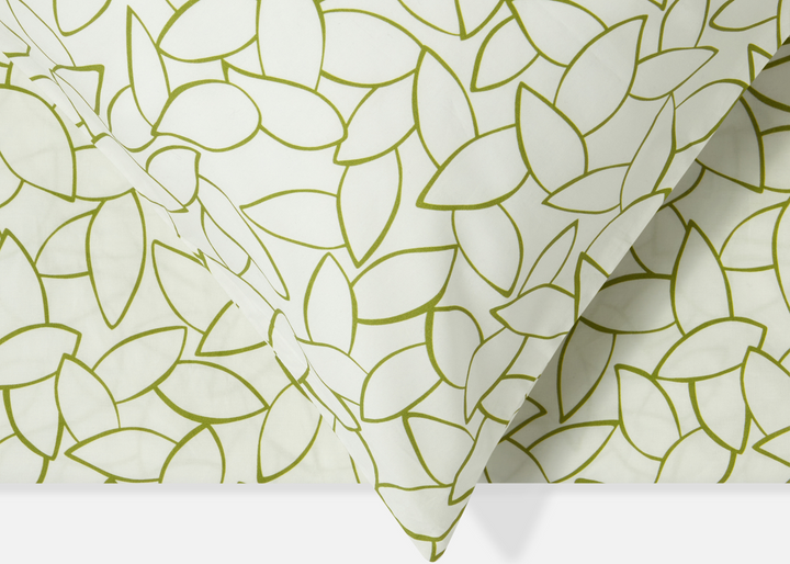 Jasper Conran "Mini Leaves" Duvet Cover Set in Spinach Green