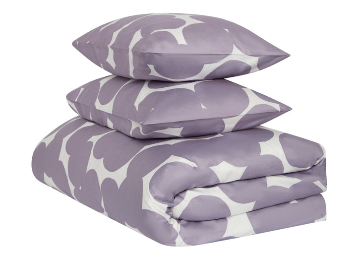 Jasper Conran "Over Lapping Circles" 300TC Duvet Cover Set in Lavender Grey