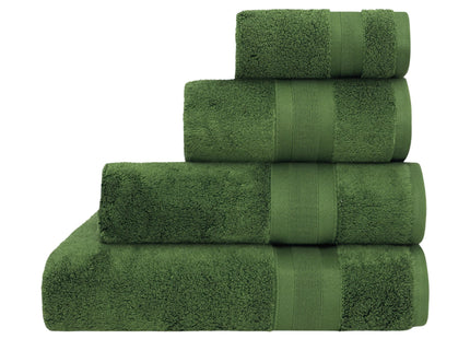 Jasper Conran "Zero Twist Cotton" Bath Towels Collection in Forest Green