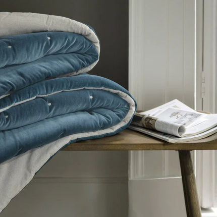 بطانية كريستي "جايبور" - لون أزرق حبري