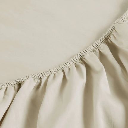 Christy "400 TC Sateen" Plain Dyed Sheets in Linen