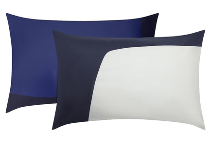 Jasper Conran "Colour Block" Duvet Cover Set in Blue