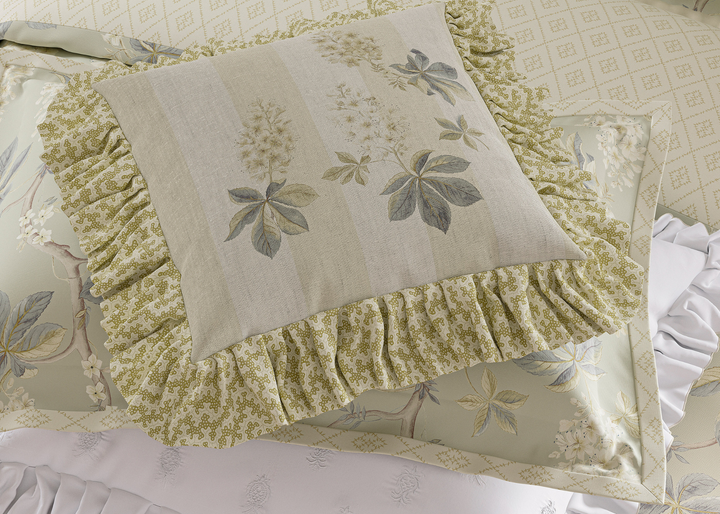 Sanderson "Chestnut Tree" Duvet Cover Set in Grey Blue &amp; Sage