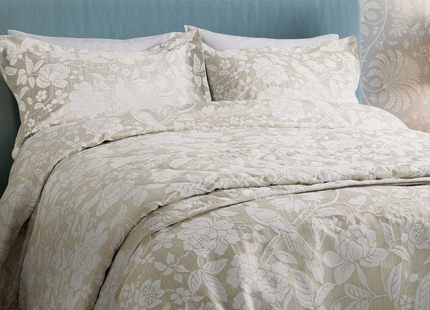 Sanderson "Pyramus" Duvet Cover Set in Linen