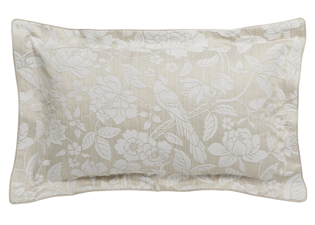 Sanderson "Pyramus" Duvet Cover Set in Linen