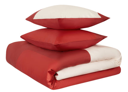 Jasper Conran "Colour Block" Duvet Cover Set in Red