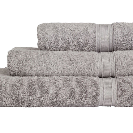 Christy "Serene" Bath Towel Set of 3 in Dove Grey