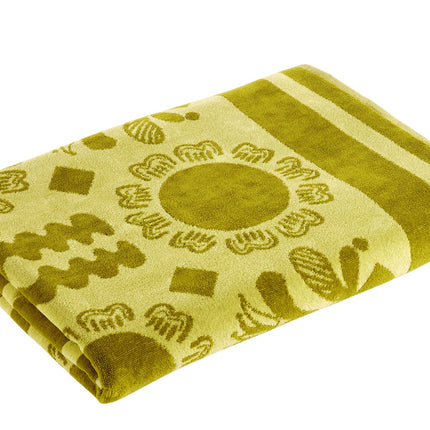 Christy "Amalfi" Beach Towel in Key Lime