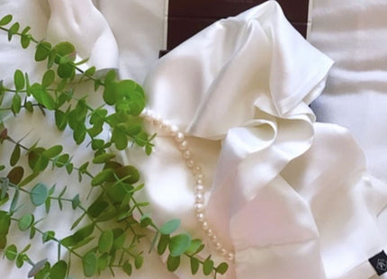 Mayfairsilk "Mulberry Silk" Pillowcase in Brilliant White
