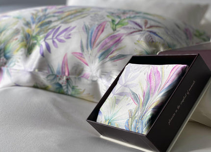 Mayfairsilk "Iridescent Garden" Standard Pillowcase 50 x 75 cm
