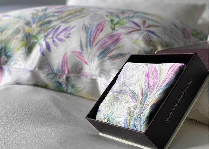 Mayfairsilk "Iridescent Garden" Standard Pillowcase 50 x 75 cm