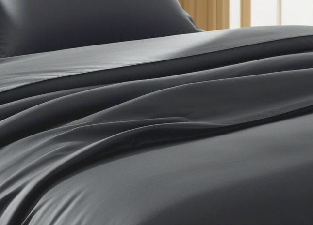 Sleep City "800TC Plain Dyes" Bed Linen in Warm Grey