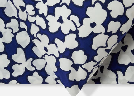 Jasper Conran "Abstract Floral Print" Duvet Cover Set in Blue