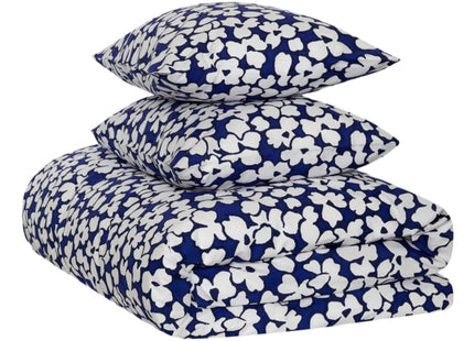 Jasper Conran "Abstract Floral Print" Duvet Cover Set in Blue