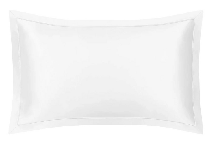 Mayfairsilk "Mulberry Silk" Oxford Pillowcase in White
