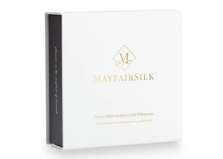 Mayfairsilk "Mulberry Silk" Standard Pillowcase in Champagne