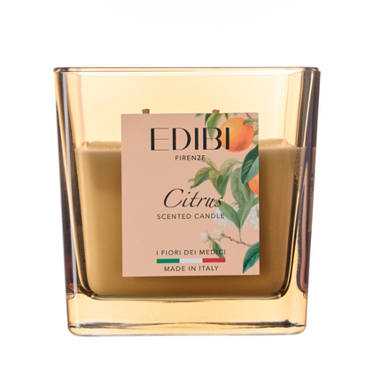 Edibi "Firenze Citrus" Square Scented Candle