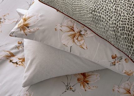 Nalu by Nicole Scherzinger "Alaula" Duvet Cover Set in Stone & Sunset