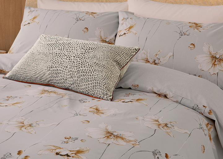 Nalu by Nicole Scherzinger "Alaula" Duvet Cover Set in Stone &amp; Sunset