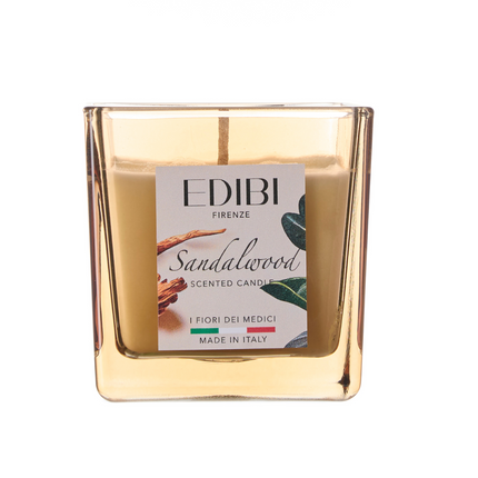 Edibi "Firenze Sandalwood" Square Scented Candle