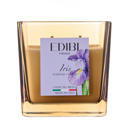 Edibi "Firenze Iris" Square Scented Candle