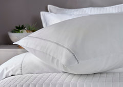 Christy "Appleby" Duvet Cover Sets in Silver Embroidery