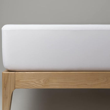 واقي مرتبة "إيكو أكوا" من فيلفونت، مصنوع من القطن المُعاد تدويره، باللون الأبيض 