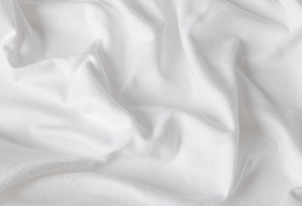 Velfont "Eco Aqua" Recycled Cotton Mattress Protector in White