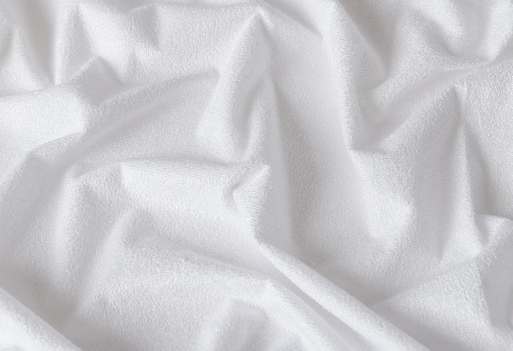 Velfont "Babylon" Bamboo Mattress Protector in White