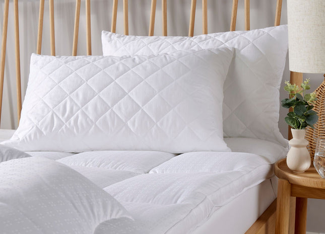 Christy "Sateen Touch" Anti Allergy Paired Pillow Protector