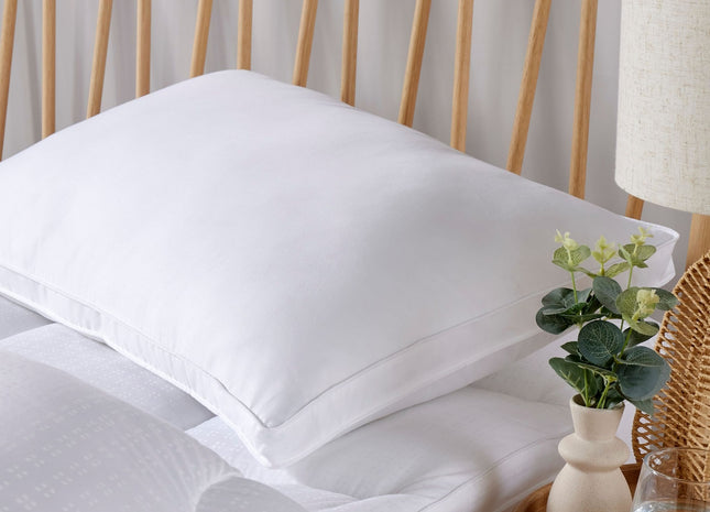 Christy "Sateen Touch" Deep Sided Filled Pillow - Medium to Firm