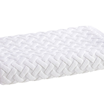 Christy "Trellis" Bath Towels & Bath Mat Collection in White