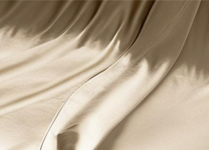 Sleep City "800TC Plain Dyes" Bed Linen in Linen