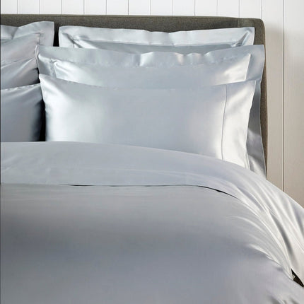 Christy Premium "900 Thread Count Picot" Bed Linen in Silver