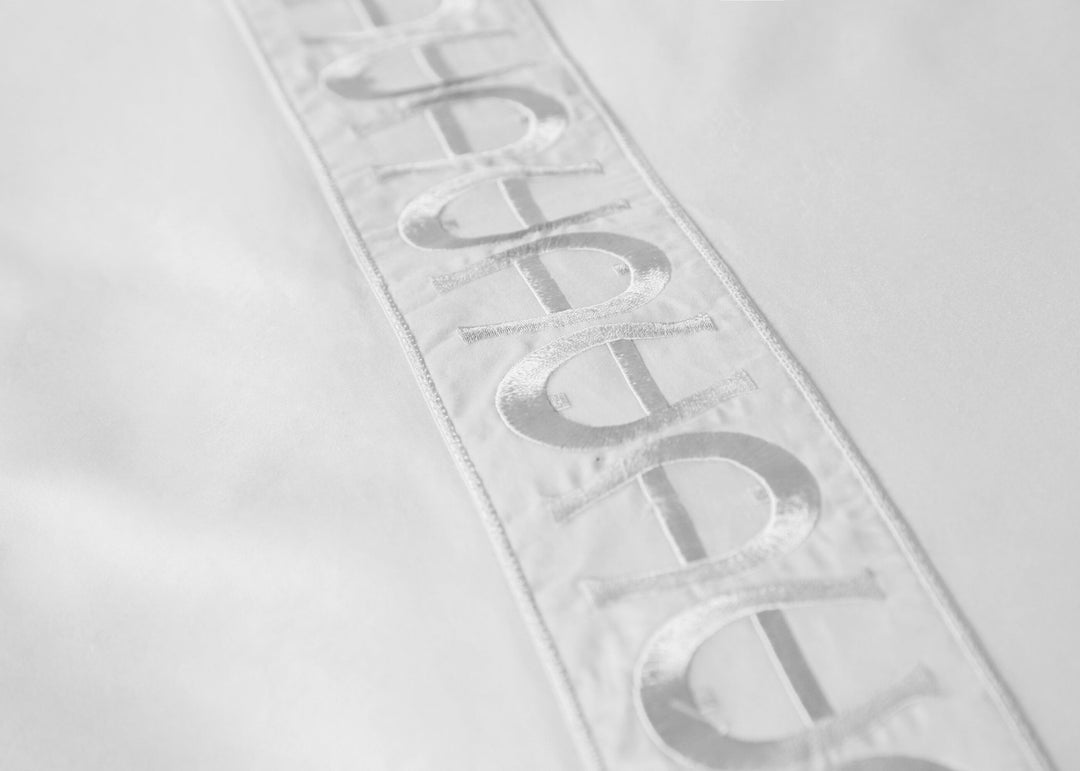 Aigner "Palace Elegance" 500 Thread Count Bed Linen in White