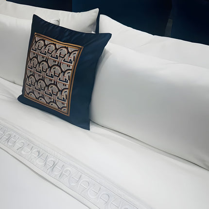 Aigner "Palace Elegance" 500 Thread Count Bed Linen in White