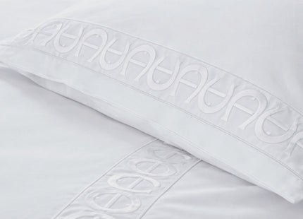 Aigner "Palace Elegance" 500 Thread Count Bed Linen in White