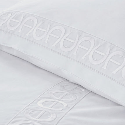 Aigner "Palace Elegance" 500 Thread Count Bed Linen in White