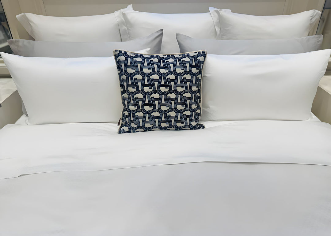 Aigner "Palace Elegance" 500 Thread Count Bed Linen in White