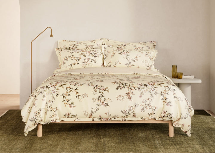 Sheridan "Allegra" Duvet Cover Set in Buttermilk