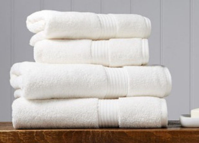 Christy "Supreme" Bath Towels & Mat Collection in Cream (Almond)