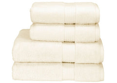 Christy "Supreme" Bath Towels & Mat Collection in Cream (Almond)