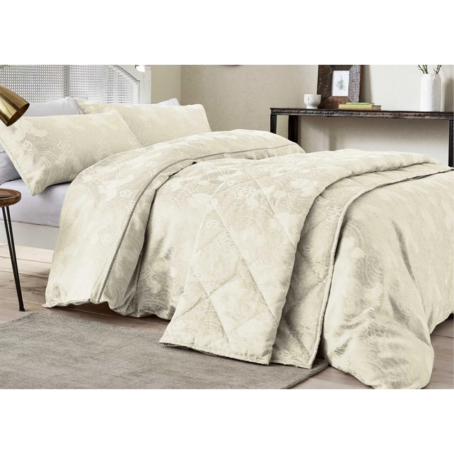 Sanderson "Ashbee" Duvet Cover and Oxford Pillowcase in Ivory