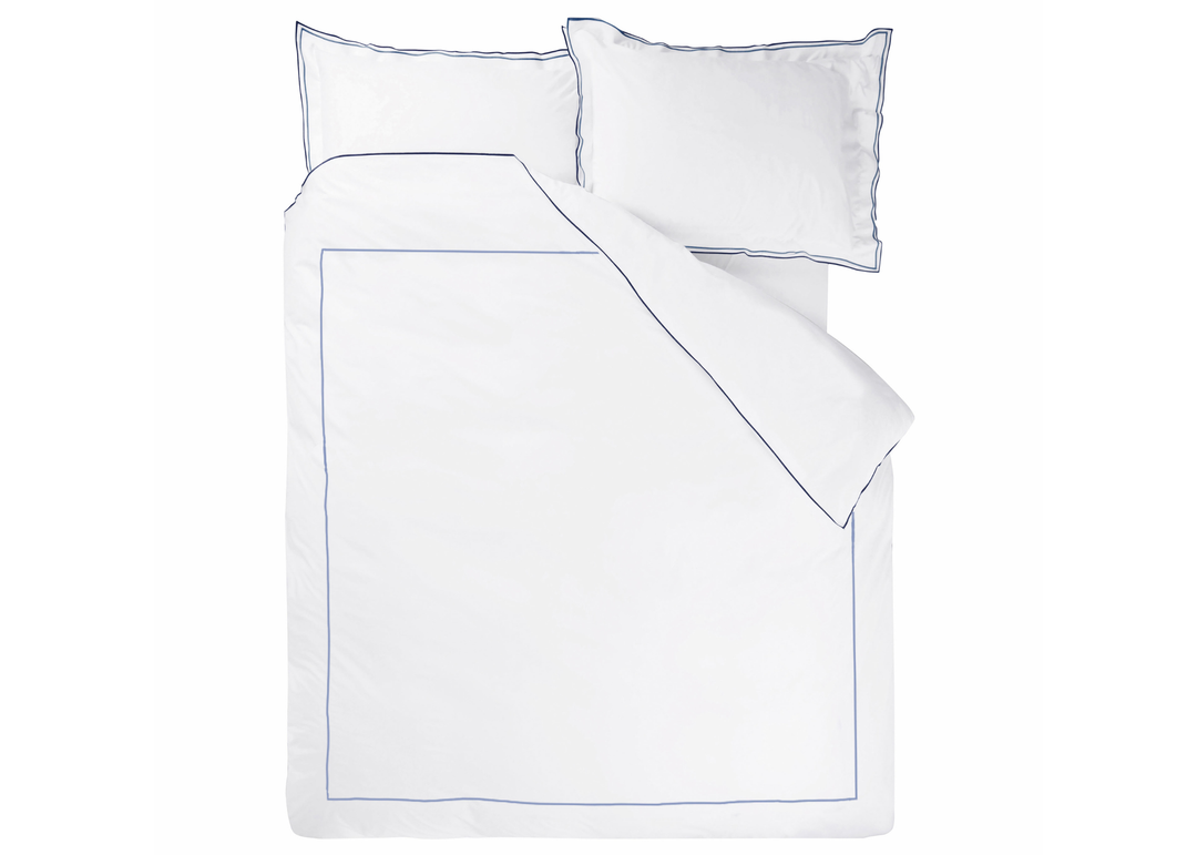 Designers Guild "Astor" Duvet Cover Sets in Denim Blue